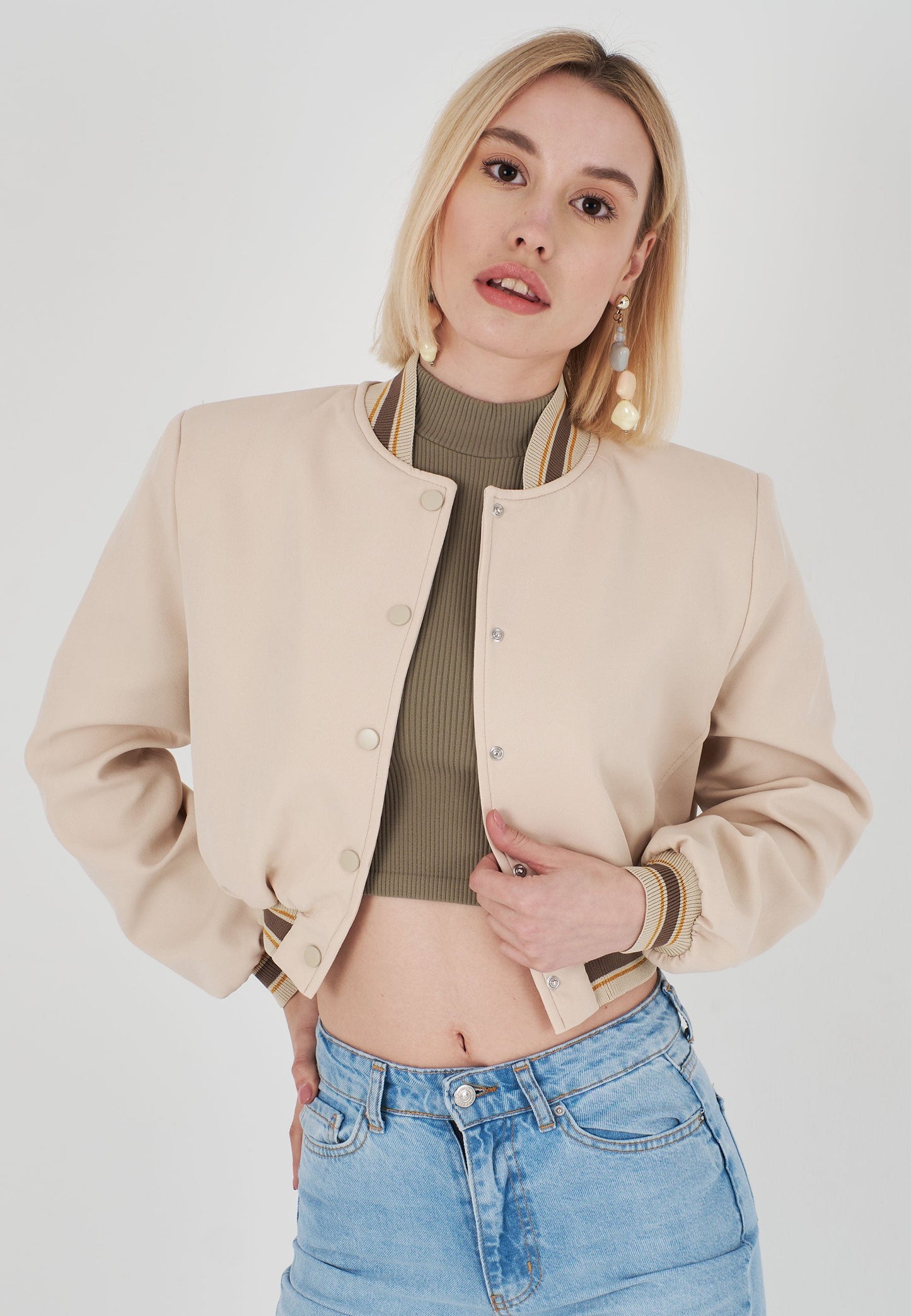 Ribbed Lined Jacket