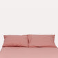 Classic Percale Fitted Sheet- Peach