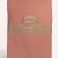 Classic Percale - Core Bedding Set - Peach with White Piped Edge