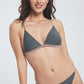 Shimmer Padded Bikini Set Grey
