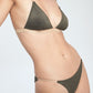 Shimmer Padded Bikini Set Green
