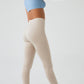 High Waist Leggings - Beige