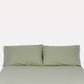 Classic Percale Fitted Sheet- Sage Green
