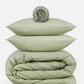 Classic Percale - Core Bedding Set - Sage Green