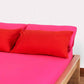Classic Percale Fitted Sheet - Fuchsia