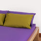 Classic Percale Fitted Sheet - Purple