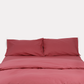 Classic Percale Pillowcase 2pcs- Carmine