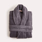 Spa Cotton Bathrobe - Dark Grey - Ocoza