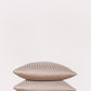 Sateen Stripe Pillowcase 2pcs - Cappuccino