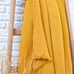 Cocoon Muslin Cotton Throw - Curry
