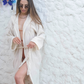 Cotton Fiesta Bathrobe - Cream