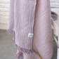 Cocoon Muslin Cotton Throw - Orchid & Burnished Lilac