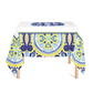 Patterned Table Cloth - Blue