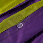 Reversible Percale Duvet Cover - Purple & Green