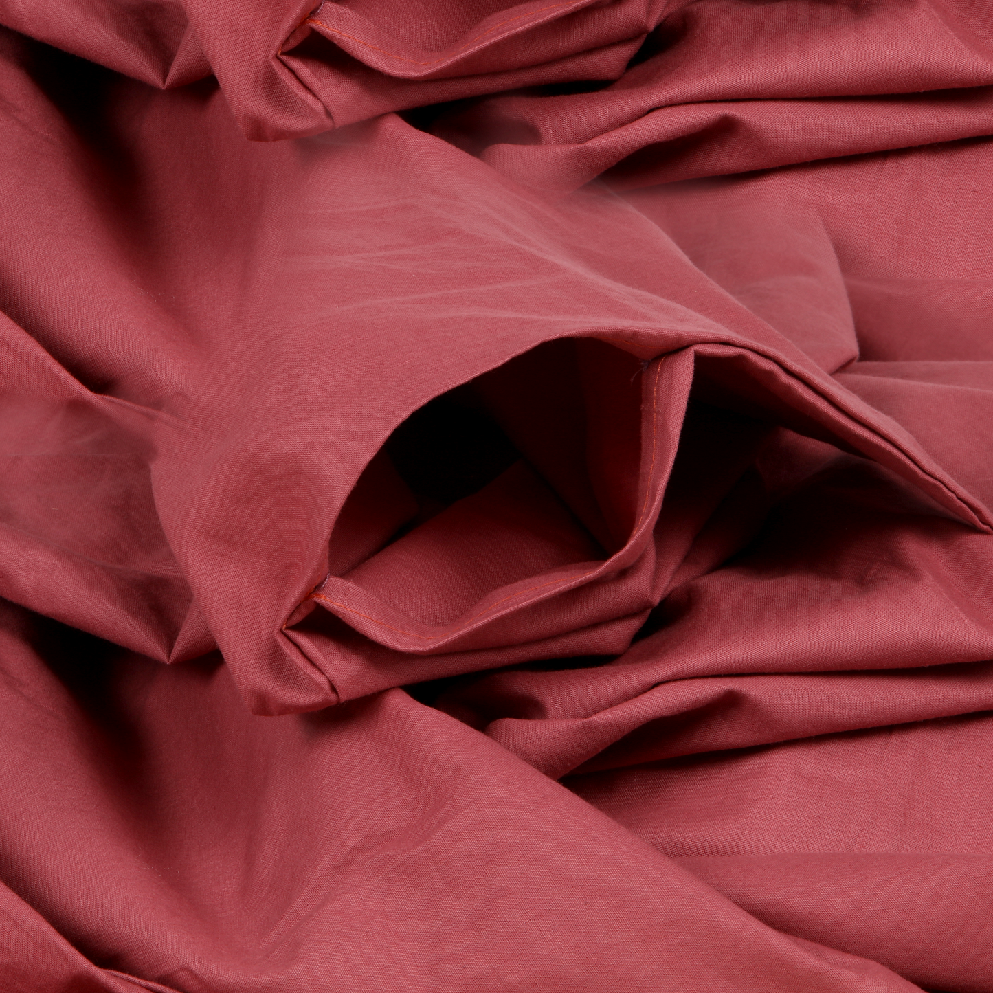 Classic Percale - Duvet Cover Set - Carmine