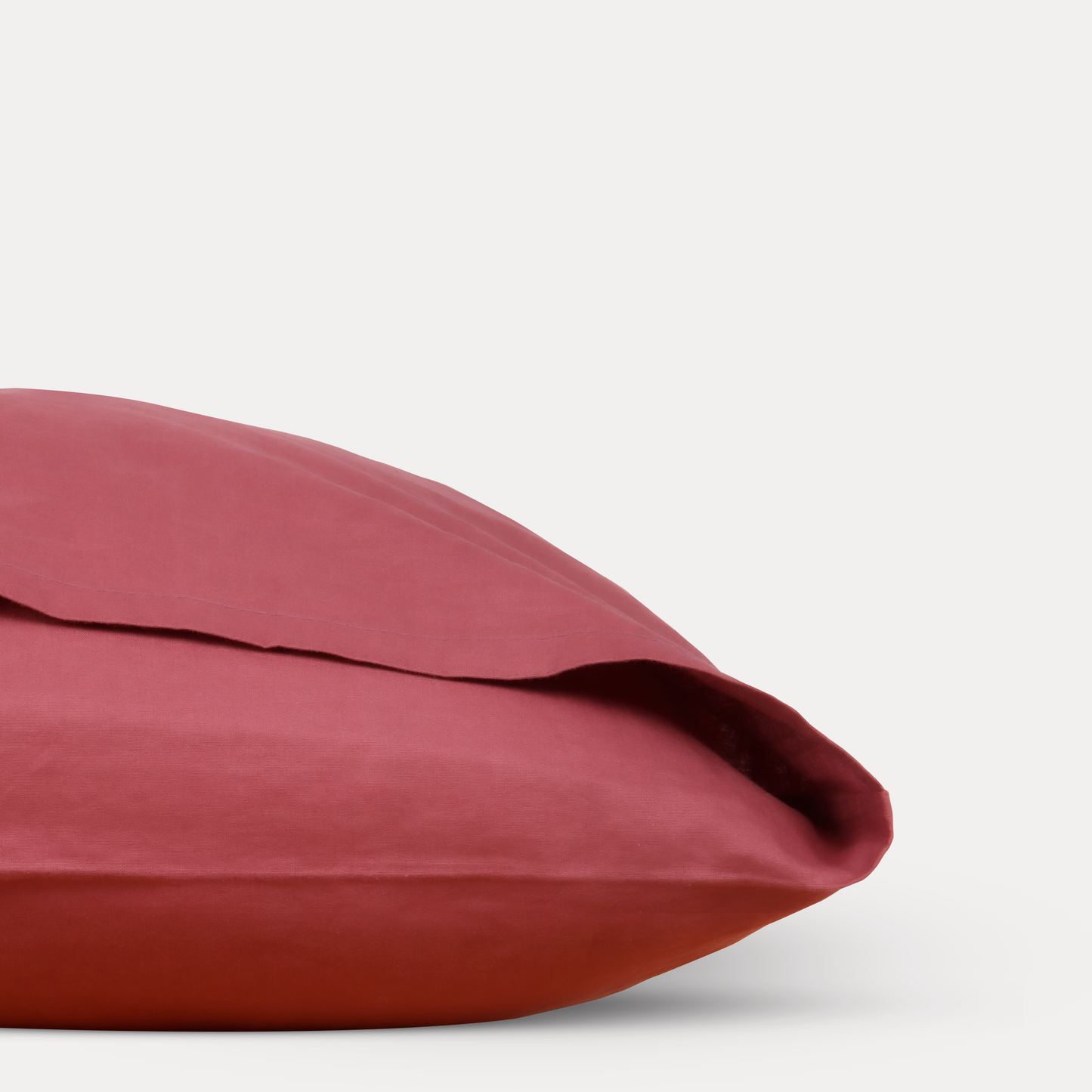 Classic Percale - Duvet Cover Set - Carmine