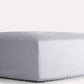 Lavish Sateen Fitted Sheet - Grey - Ocoza