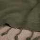 Stone Cotton Throw - Green